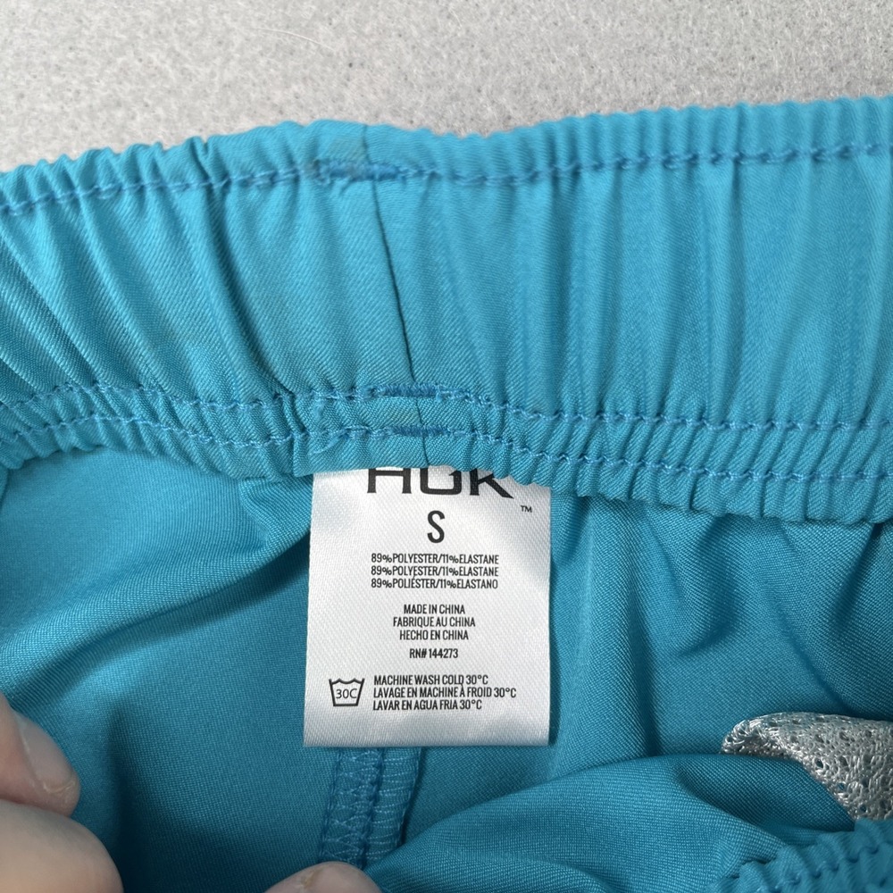 HUK Volley Fishing Shorts Womens Small Algiers Blue Quick Dry - Picture 3 of 5